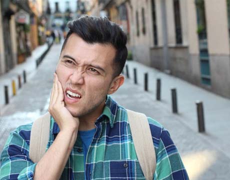 Man with questions for his Gainesville emergency dentist