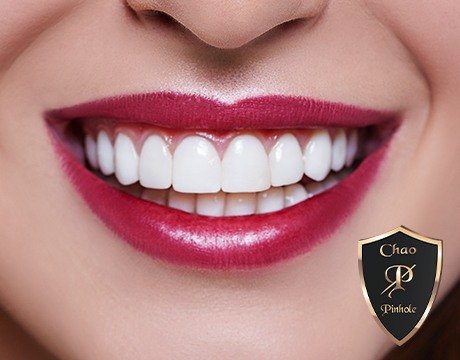 Closeup of healthy smile